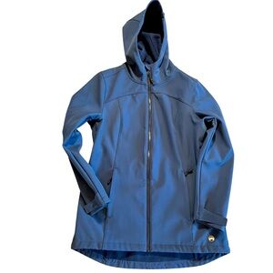 WIND RIVER Hooded Softshell Jacket. LARGE. Hyper Dri. Wind proof. Perfect 4 fall